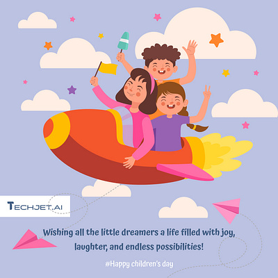 Happy childrens day from Team Techjet website development