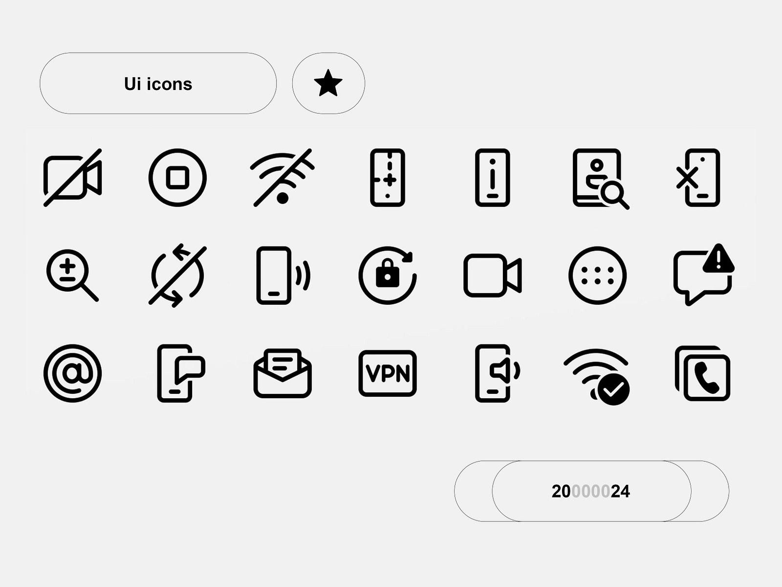 Ui icons 2024 by WantedDesign on Dribbble