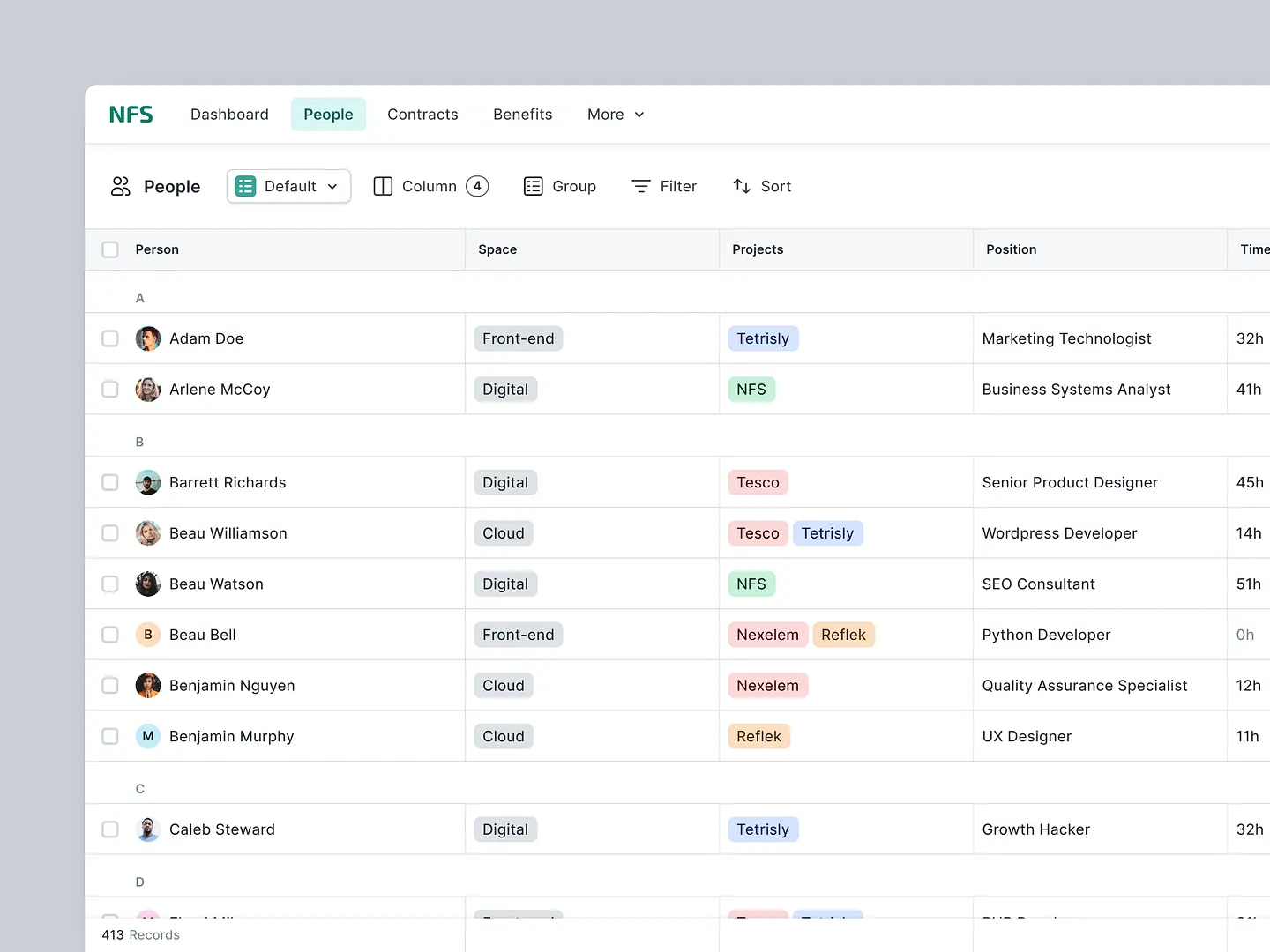 Grid View Layout: Organizing Data Efficiently