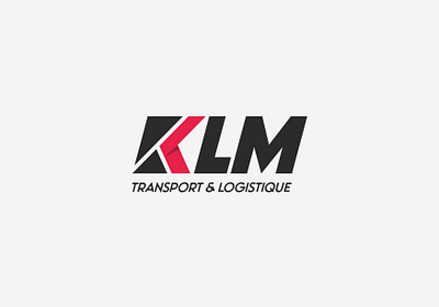 KLM - Transport et Logistique brand brand identity branding container dealan graphic design identity illustrator logistics logo logodesign transit transport transport branding transport logo vector visual identity