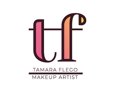 Logo design makeup artist artist beauty brand branding design graphic design illustration logo makeup minimal minimalistic outline pink