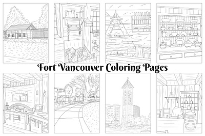Fort Vancouver Coloring Pages