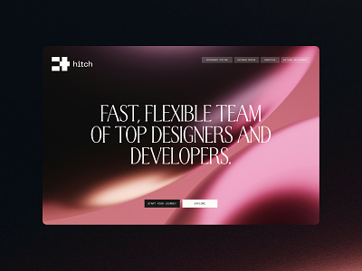 Hitch — Logo and Visual Identity branding design graphic design logo ui web