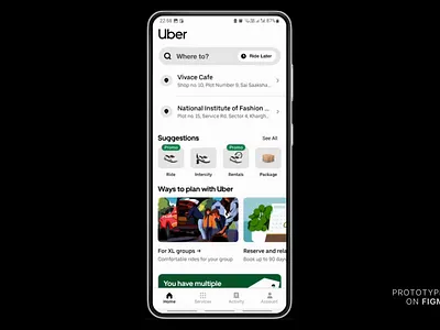 Uber 'Schedule Ride' Flow Interaction Re-design advanced prototyping animation app app interaction appdesign design interaction design interaction prototype interface design motion motion graphics motion interaction prototyping uber ui ui animation ui design ui design animation ui design graphics ui motion graphics