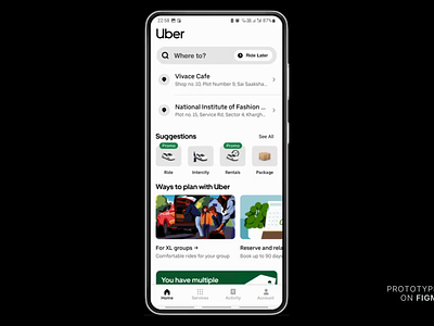 Uber 'Schedule Ride' Flow Interaction Re-design advanced prototyping animation app app interaction appdesign design interaction design interaction prototype interface design motion motion graphics motion interaction prototyping uber ui ui animation ui design ui design animation ui design graphics ui motion graphics