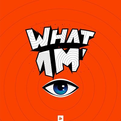 #whatameye eye graphic design india poster print design tamilnadu typography what