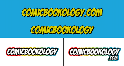 Logo Design Complete for Online Comic Store. comic logo comic store logo gradient logo online store logo text logo