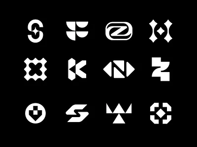Unused Marks & Lettermarks Available for Purchase ai logo brand desing brand identity branding crypto logo f logo for sale h logo k logo lettermark logo logo designer mark minimalist logo monogram s logo tech logo type unused logo z logo