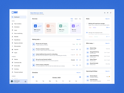 Orbit: HR & Employment Solution by QuetraTech on Dribbble