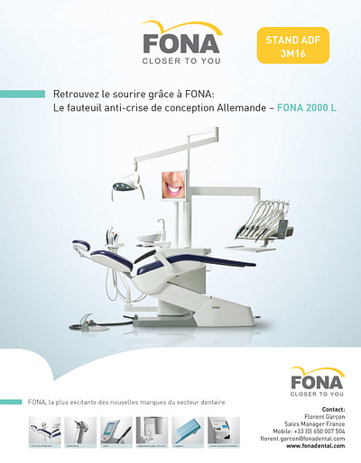 Fona by Sirona advertisement dental fona magazine sirona