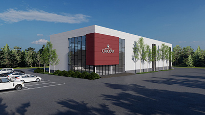 Cricova Winery Store with a Warehouse 3d architecture house lumion render sandwich sandwichpanels warehouse