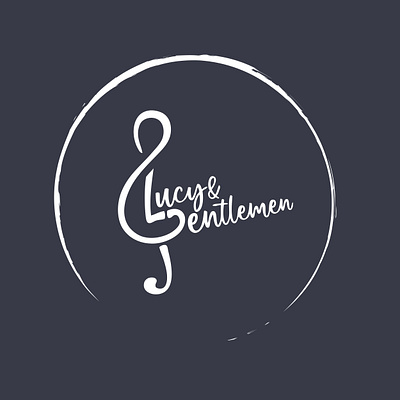 Lucy & Gentlemen logo band jazz logo music swing