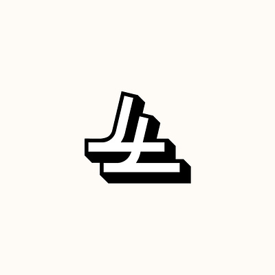LL monogram branding graphic design logo monogram typography