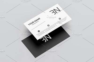 BN, logo business card & letterhead by @walldecorated bn visual identity vector logo for bn