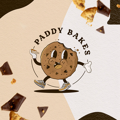 Paddy Bakes - Branding baking branding cookie graphic design illustration logo