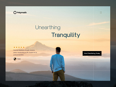 Polymath design ui web design webflow