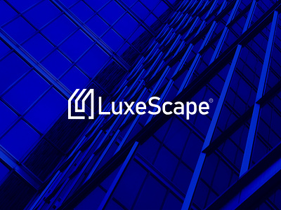 LuxeScape Real Estate Logo Design brand brand designer brand identity brand mark branding business logo creative design designer graphic design logo logo design logo designer logos minimal minimalist modern logo real estate trending vector