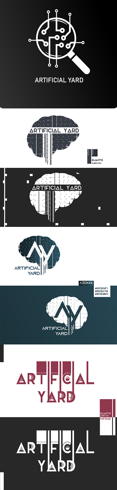 Artificial Yard brand branding company logo