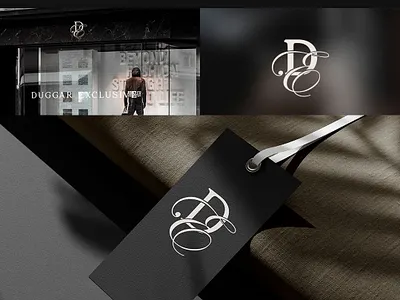 Duggar Exclusive branding graphic design logo packaging typography