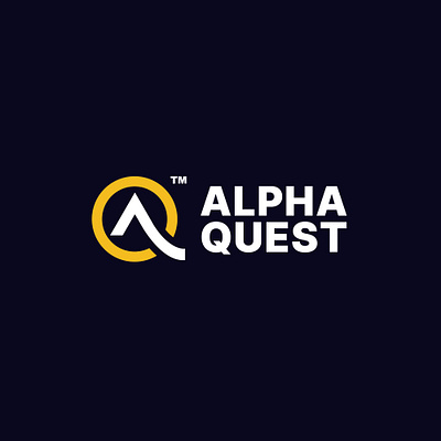 AQ Logo Design brand branding brandlogo graphic design lettermark logo logodesign