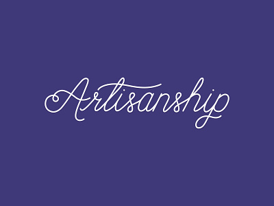 Artisanship: Hand Letting a calligraphy hand lettering lettering typography vector