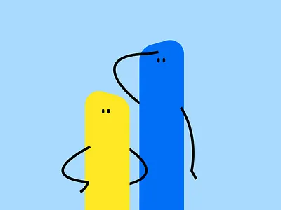 Carvertical mascots blue bright car character democratic flat flat illustration guide guiding line illustration mascots selling vehicle yellow