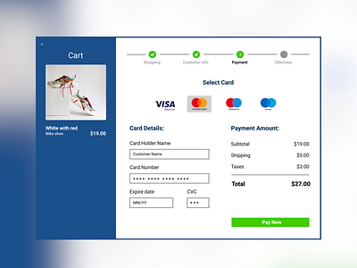 Credit Card Checkout Page colors creditcarddesign design graphic design typography ui uiux ux