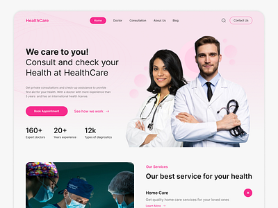 HealthCare Website