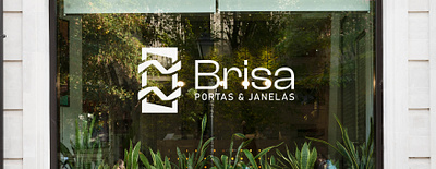Brisa - Visual Identity Brand Design branding design desing door doors esquadrias graphic design logo wind window windows