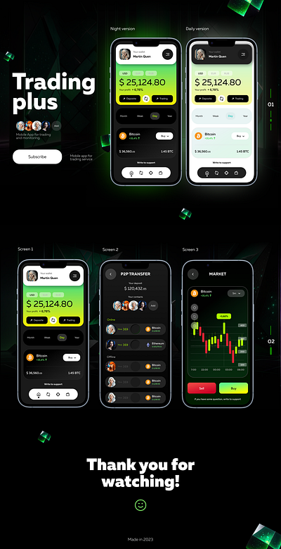 App for trading. app mobile trading ui