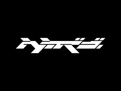 Nitro bold custom type font futuristic graphic design lettering letters logo logotype sci fi type typography