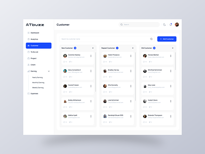 Customer Page Dashboard client dashboard client page customer customer dashboard customer page customer page dashboard dashboard dashboard design design ecommerce dashboard employee online client product design shopping