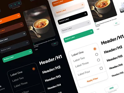 Swiggy l Design Language System case study design language system food delivery app graphic design mobile app ui