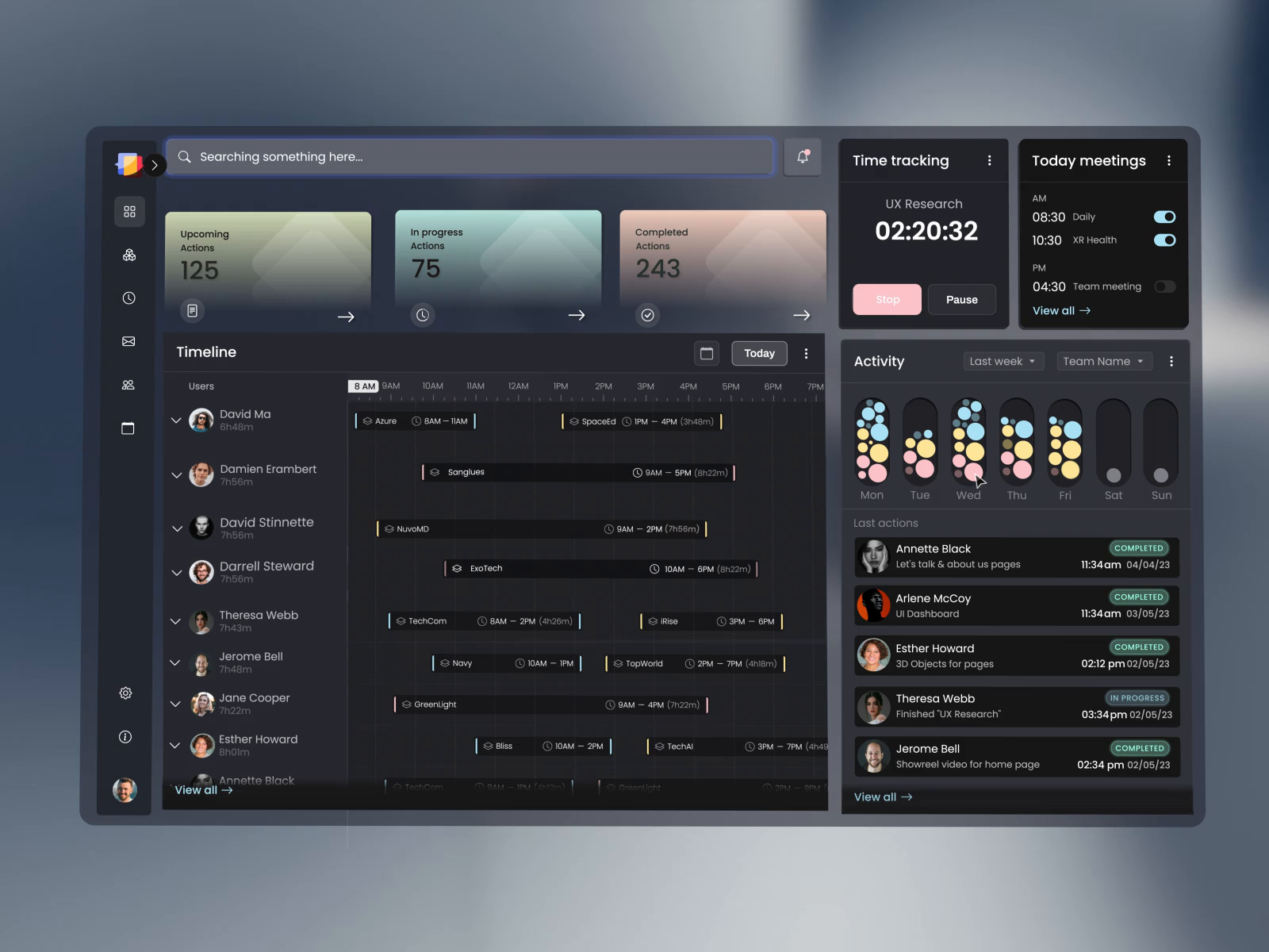 Task Management Workflow UI by Fuselab Creative on Dribbble