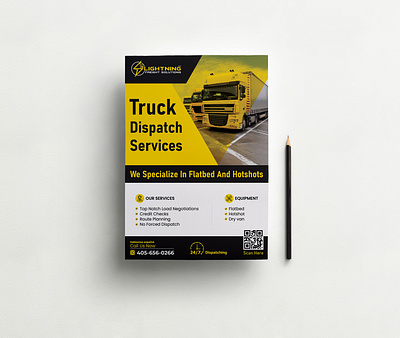 Delivery and Transport Service Company Flyer flyer