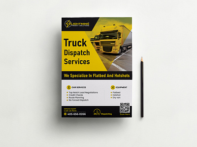 Delivery and Transport Service Company Flyer flyer