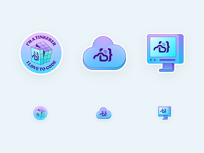 Coder Stickers code icons illustrations sticker stickers