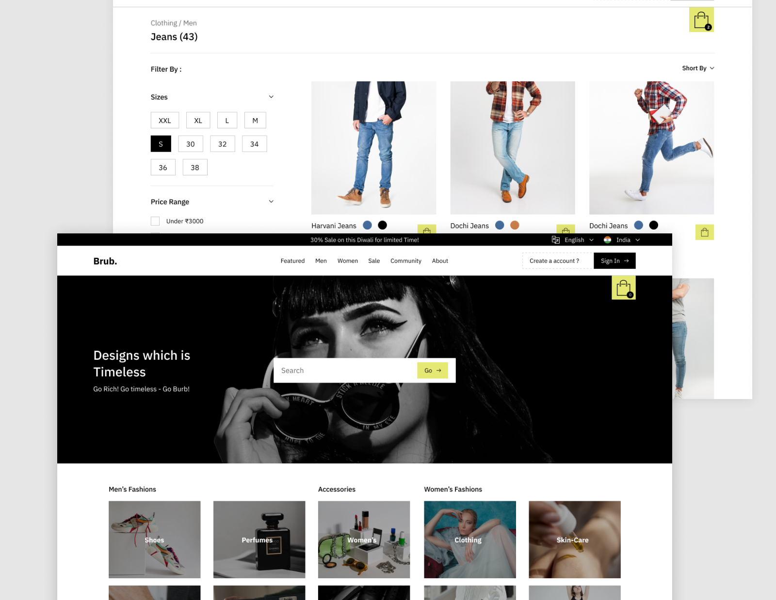 #12 E-commerce Shop branding clean concept dailyui design e commerce website ecommerce landing page minimal modern website ui userexperience website