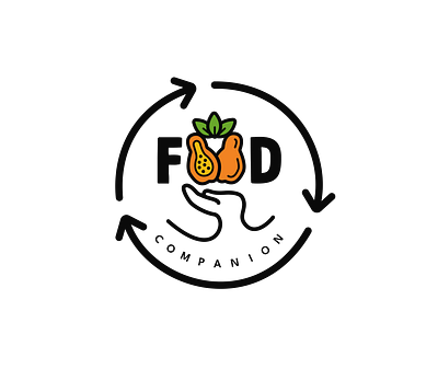 Food Companion Logo branding design figma graphic design illustration logo logodesign