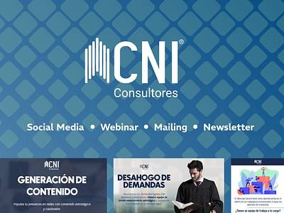 CNI Consultores - Digital Media branding graphic design logo social media