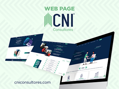 Web Page - CNI Consultores graphic design uxui web web design