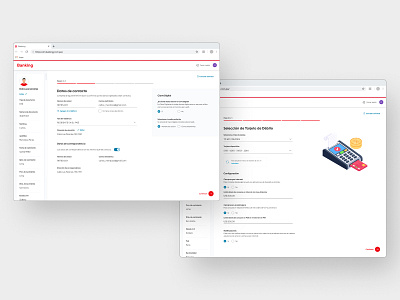 Banking platform app banking branding design desktop diseño de interface ui ux ux ui web web design