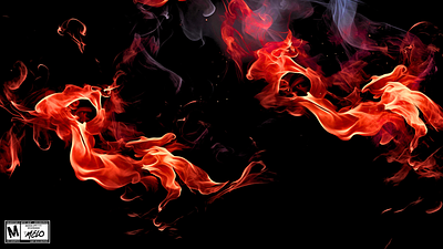 Fire N Smoke #ProcreateArt by MELOGRAPHICS | #MadeByMELO 3d custom brushes digital art digitalart fire flames graphic design illustration madebymelo procreate procreate brushes realistic smoke vfx