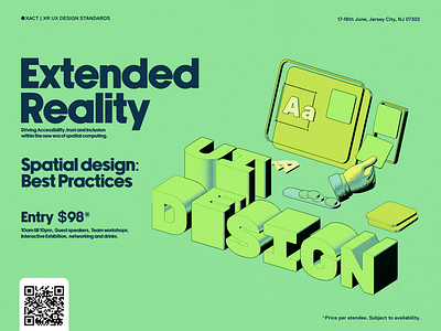 ●XACT XR Design Flyer : Best Practices design flyer graphic design print ui ux xr