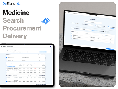 Medicine service Da Signa crm delivery e commerce med medicine medicines platform search service uxui web app web design