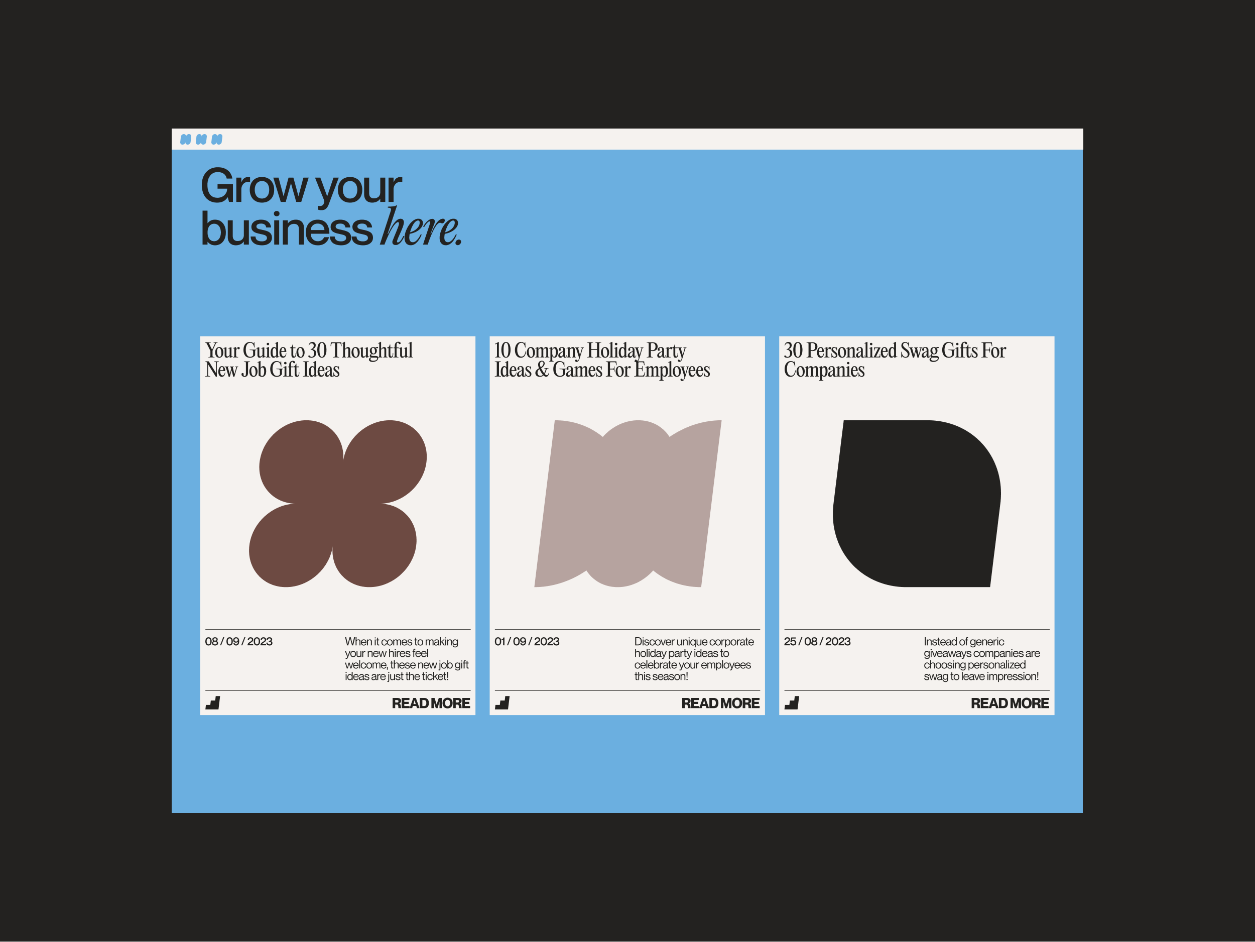 Example of Website Design (5–8 Pages)