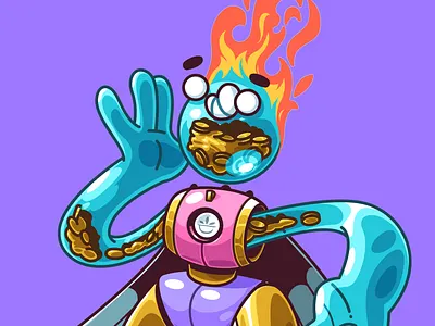 Thanks the Fortunate for the grace reached 🙌🏾🌟 brazil character color design fun illustration logo sao paulo thunder rockets ui