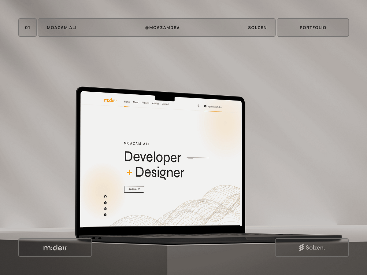 Browse thousands of Backend Developer Portfolio images for design ...