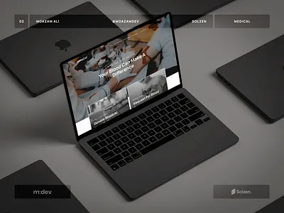 HemoCell Medical Website Design - Case Study branding design designer developer frontend graphic design medical redesign ui ux web website design websites