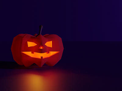 Helloween 3d Blender 3d blender helloween kalinin